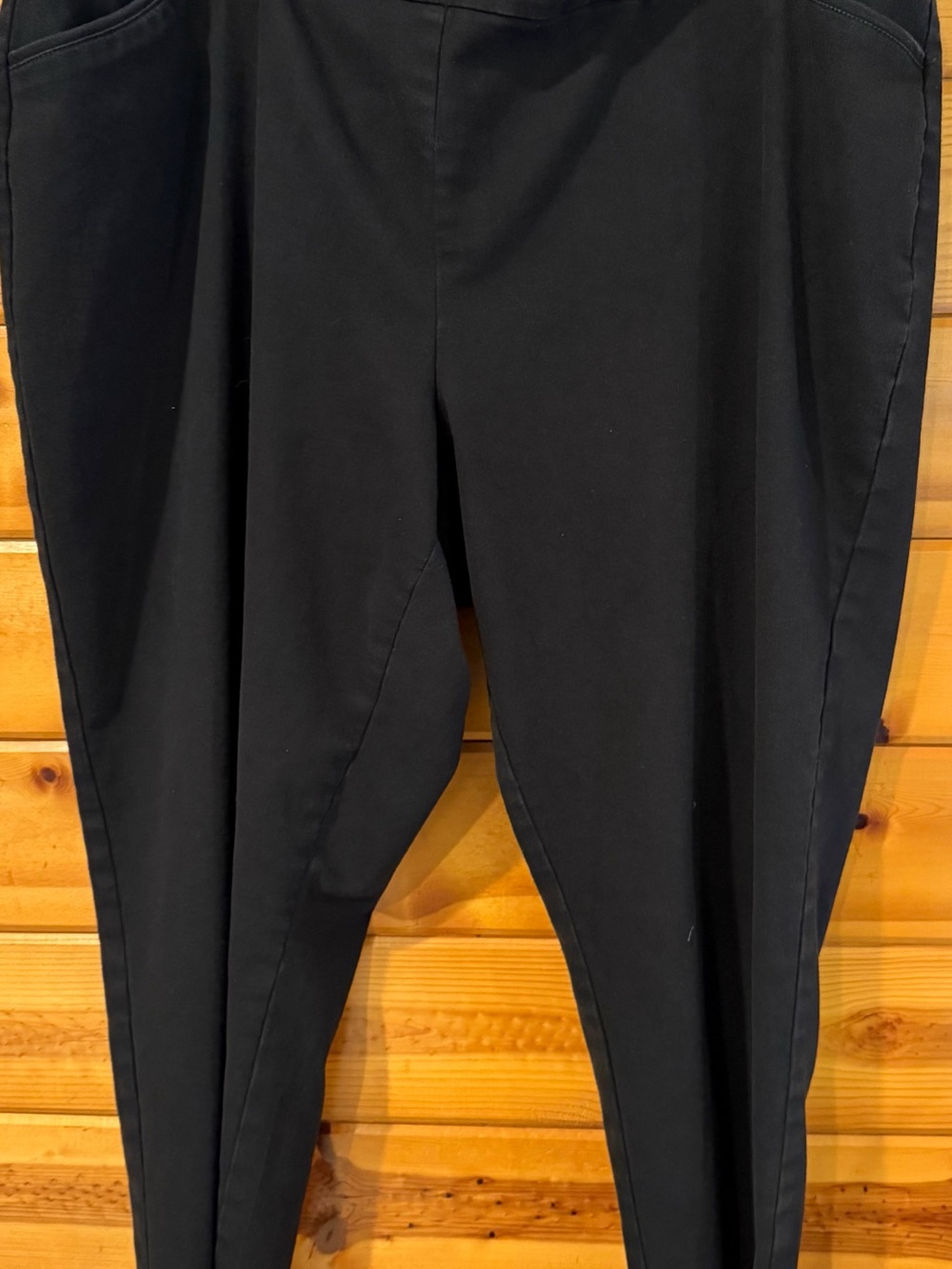 Croft &Barrow black “effortless stretch pant” plus size 22W